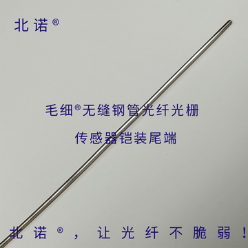 北諾800攝氏度毛細無縫鋼管單端光纖光柵傳感器（02H型）尾端結構